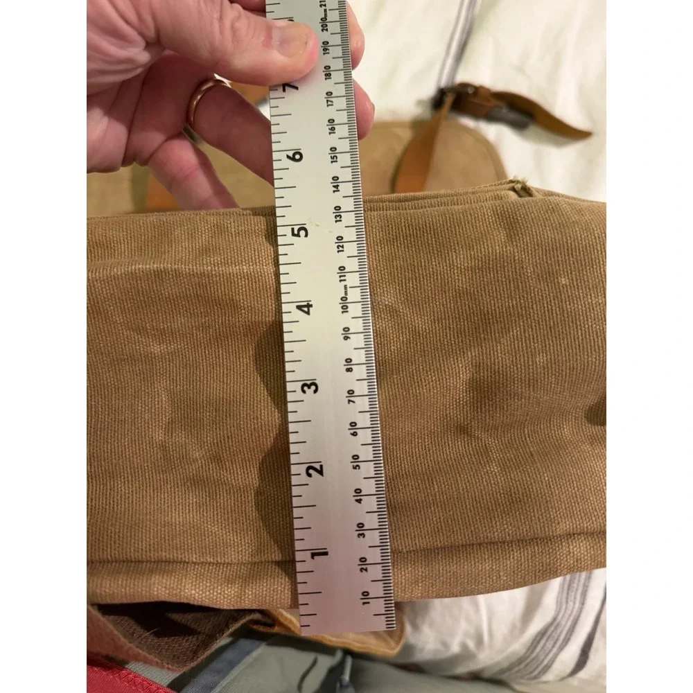 Guytrendz Canvas And Leather Messenger Bag